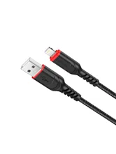 Кабель HOCO X59 Victory USB - Lightning 2.4 А, 2м (черный)