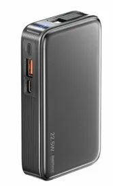 Внешний аккумулятор PowerBank REMAX FCP-25 с type-c, 10000мАч, 22,5 Вт (серый)