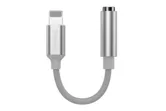 Переходник Lightning - Lightning(f) Baseus, L3.5, 3,5mm (белый)