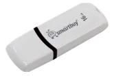 Флеш-накопитель USB 16GB  SmartBuy Paean (белый)