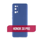 Силиконовый чехол FASHION CASE Huawei Honor 30 Pro (голубой)