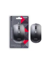 Мышь проводная  беззвучная с подсветкой Smartbuy 288-K (черный)