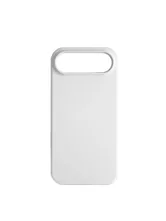 Чехол силиконовый для Apple iPhone 17 Air с открытой камерой (белый)