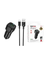 Автомобильное зарядное устройство BOROFONE BZ34 Cloud QC3.0 (Type-C) (черный)