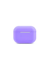 Чехол силиконовый для Airpods Pro 4 (сиреневый)