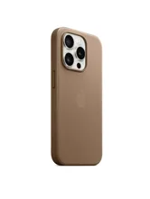 Чехол кожаный для Apple IPhone 15 Pro Max Leather Case с MagSafe (светло-коричневый)