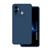 Силиконовый чехол FASHION CASE Infinix HOT 12 PLAY (темно-синий)