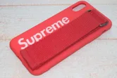 Чехол силиконовый для Supreme 1.5mm для Apple iPhone X,Apple iPhone Xs красный