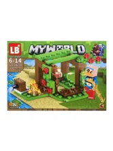 Конструктор Майкрафт 77 деталей My World в ассортименте