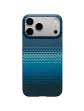 Чехол пластиковый карбон LUXO Life с MagSafe Apple iPhone 17 Pro Max (морская абстракция)