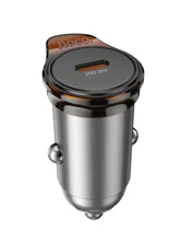 Автомобильное зарядное устройство HOCO NZ16, Type-c 30W (серый)