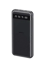 Внешний аккумулятор REMAX RPP-10 10000mAh 2 USB 2.0 USB-C, 2.4А (черный)