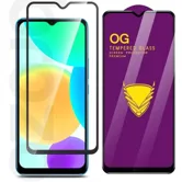 Противоударное стекло OG Tempered Glass Infinix Smart 6 Plus (черный) 159мм х 70мм