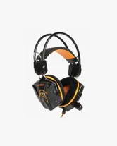 Гарнитура проводная игровая SMARTBUY RUSH SNAKE, 2,2 м (черный,оранжевый)
