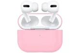 Чехол силиконовый для Airpods Pro (нежно - розовый)