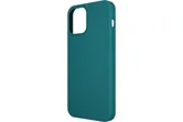Чехол силиконовый для Apple iPhone 12 Pro Max с открытой камерой (изумрудный)