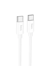Кабель HOCO X87 Type-C - Type-C, 60W (белый)