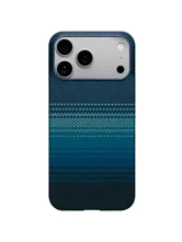 Чехол пластиковый карбон LUXO Life с MagSafe Apple iPhone 17 Pro Max (темно-синий)
