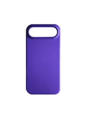 Чехол силиконовый для Apple iPhone 17 Air с открытой камерой (фиолетовый)