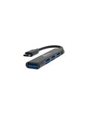 Концентратор-USB (хаб) RITMIX CR-4401 Metal,TypeC на USB3.0