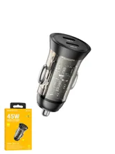 Автомобильное зарядное устройство BOROFONE BZ26B Discovery PD45W (черный)