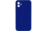Чехол силиконовый с защитой камеры для Apple iPhone 11 (ярко - синий)