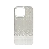 Чехол пластиковый карбон LUXO Life с MagSafe Apple iPhone 13 Pro Звездная пыль (белый)