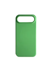 Чехол силиконовый для Apple iPhone 17 Air с открытой камерой (хаки)
