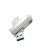 Флэш-накопитель HOCO UD10 Wise Type-C USB 128GB (серебро)