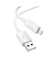 Кабель Hoco X107 USB - MicroUSB 3A (белый)