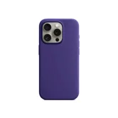 Чехол силиконовый для Apple iPhone 16 Pro (фиолетовый)