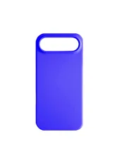 Чехол силиконовый для Apple iPhone 17 Air с открытой камерой (ярко-синий)
