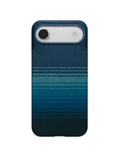 Чехол пластиковый карбон LUXO Life с MagSafe Apple iPhone 17 Air (темно-синий)