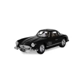 Машинка металлическая Mercedes-Benz 300SL 21см (черный, зеленый)