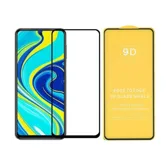 Противоударное стекло LEIWEI для дисплея Xiaomi Redmi Note 9S 9D тех.упаковка (черный)