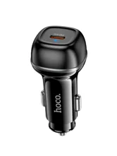 Автомобильное зарядное устройство, 1 PD 30W HOCO Z58 (черный)