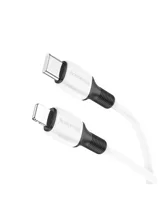 Кабель Type-C - Lightning BOROFONE BX84 Rise, 1м (белый)