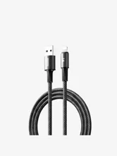Кабель REMAX Alloy CB25 USB - Lightning 3А 1.2 м (черный)