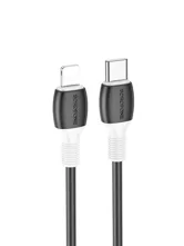 Кабель Type-C - Lightning BOROFONE BX84 Rise, 1м (черный)