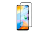 Противоударное стекло/пленка керамическое Ceramic для дисплея Xiaomi Redmi 10C (черный)