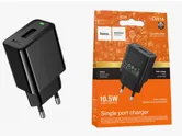 Сетевое зарядное устройство Hoco CS91A, 10,5W с кабелем USB-Type-c (черный)
