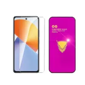 Противоударное стекло OG Tempered Glass Infinix Note 30 (черный) 164мм х 72мм