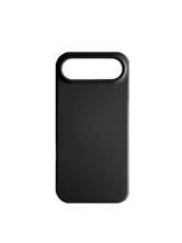 Чехол силиконовый для Apple iPhone 17 Air с открытой камерой (черный)
