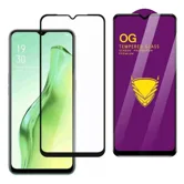 Противоударное стекло OG Tempered Glass Realme C33 (черный)