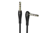 Кабель AUX HOCO UPA14 AUX audio cable 1 метр (черный)