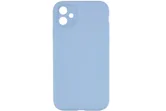 Чехол силиконовый с защитой камеры для Apple iPhone 11 (голубой)
