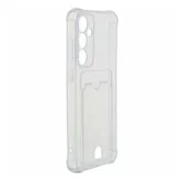 Силиконовый чехол с кармашком под карточку для Samsung Galaxy S23 FE