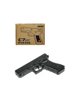 Пистолет металлический Airsoft Gun С7 (черный)