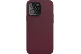 Чехол силиконовый для Apple iPhone 13 Pro с открытой камерой (бордовый)