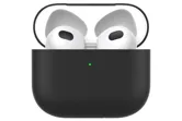 Чехол силиконовый для Airpods 3 (черный)